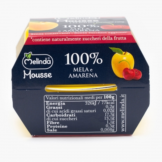 Mousse de mere și vișine (2x100g) 200g