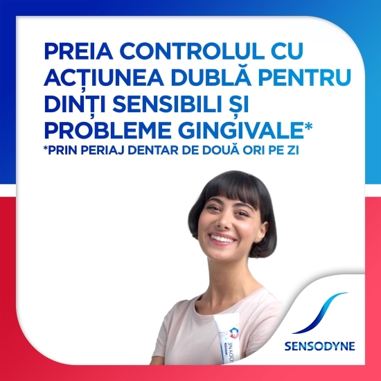 Pastă de dinți cu fluor Sensitivity & Gum 75ml