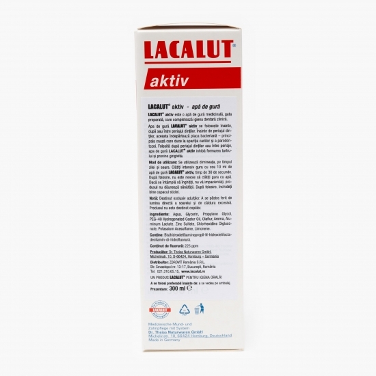 Apă de gură Aktiv Antiplaque 300ml