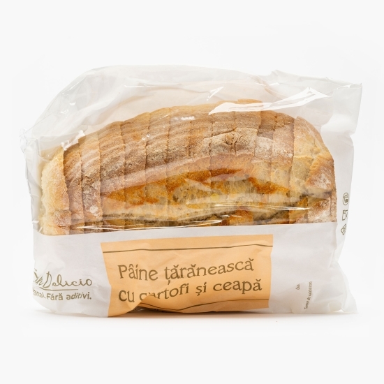 Pâine țărănească cu cartofi și ceapă 500g