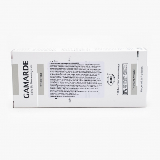 Cremă de zi anti-pete cu efect albire, bio 40ml