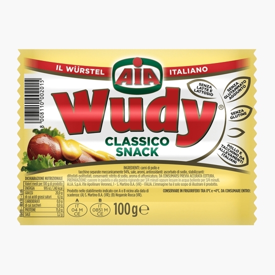Crenvurști de pui și curcan 100g