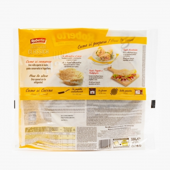 Lipii piadină clasică 330g