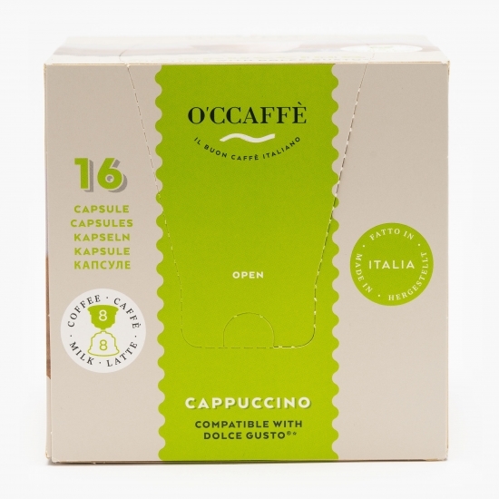Capsule cafea, Cappuccino, 8 băuturi, 176g