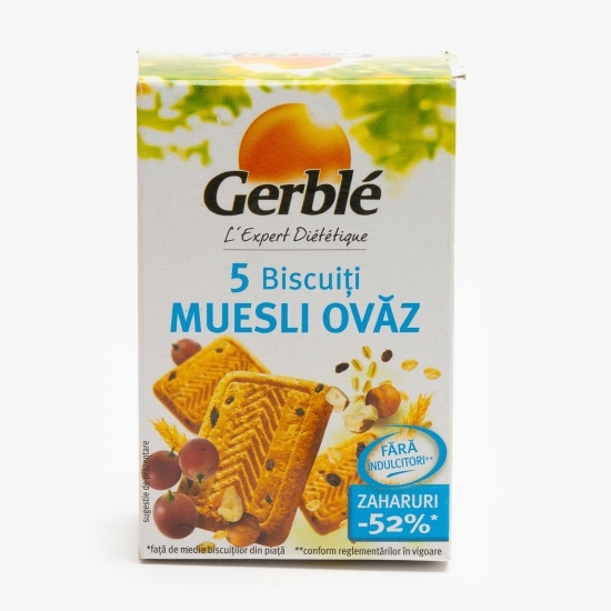 Biscuiți dietetici cu musli și ovăz 72.5g