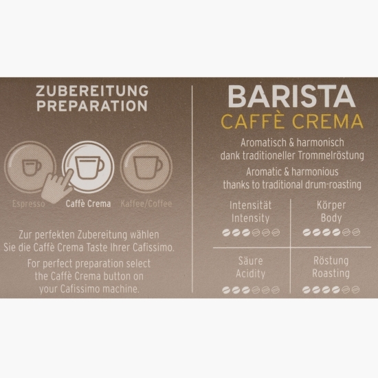 Cafissimo Crema Barista, 10 băuturi, 78g, cafea capsule 