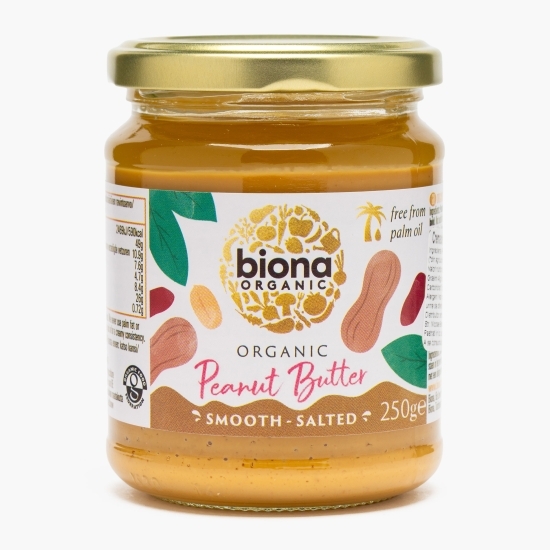 Cremă de arahide eco smooth, cu sare 250g