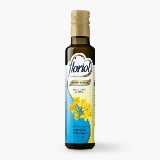 Ulei presat la rece din semințe de rapiță 0.25l