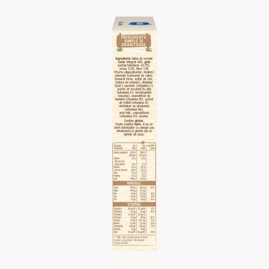 Cereale ovăz cu prune +6 luni, 250g