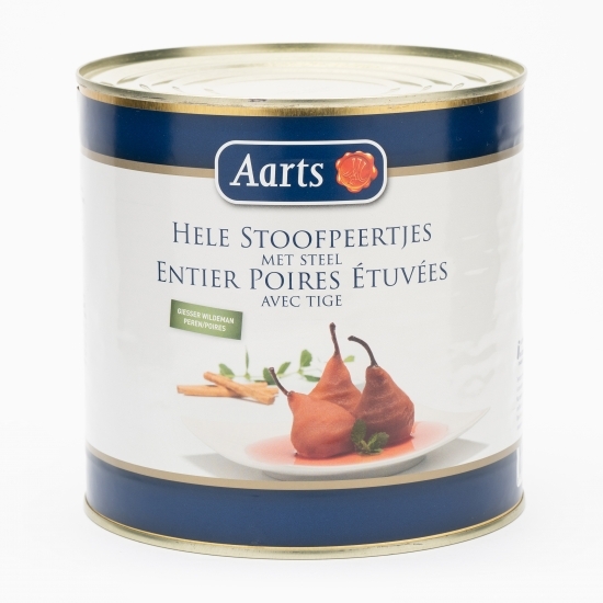 Pere întregi cu coadă, conservă 2550g