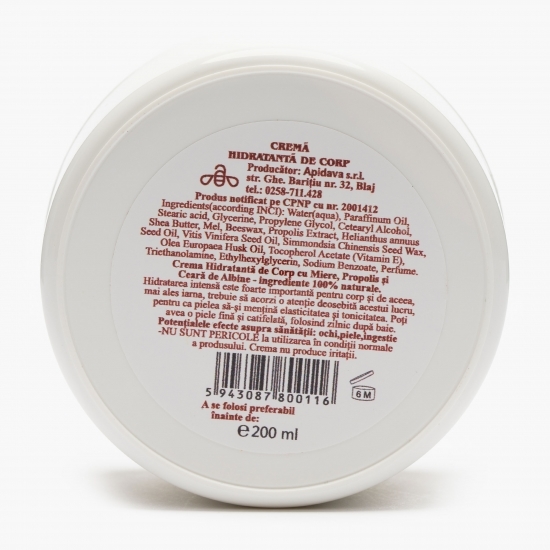 Cremă hidratantă de corp 200ml