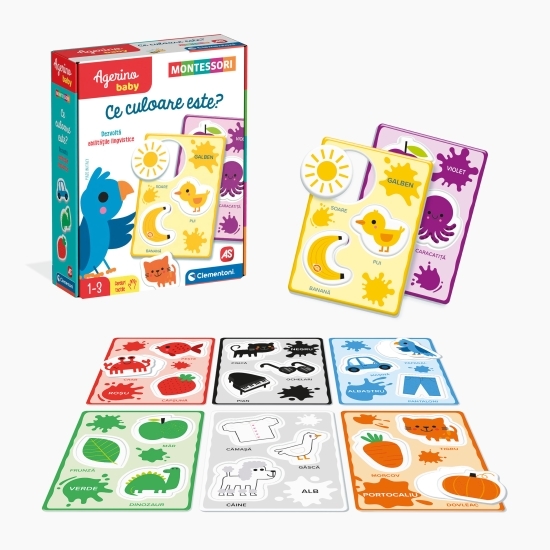 Joc Baby Montessori "Ce culoare este?"