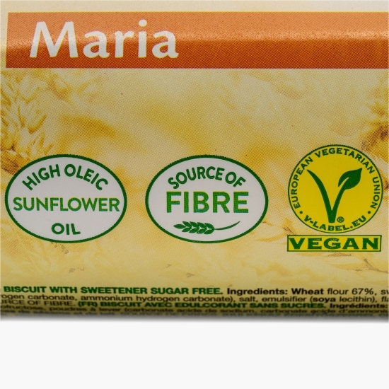 Biscuiți cu îndulcitori fără zaharuri 200g