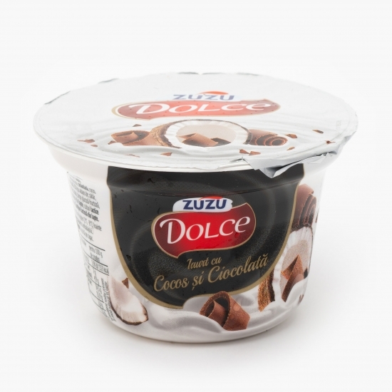 Iaurt cu cocos și ciocolată 150g