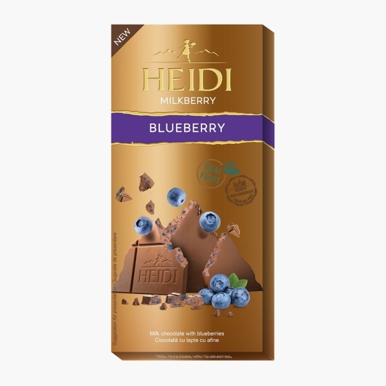 Ciocolată cu lapte cu afine 80g