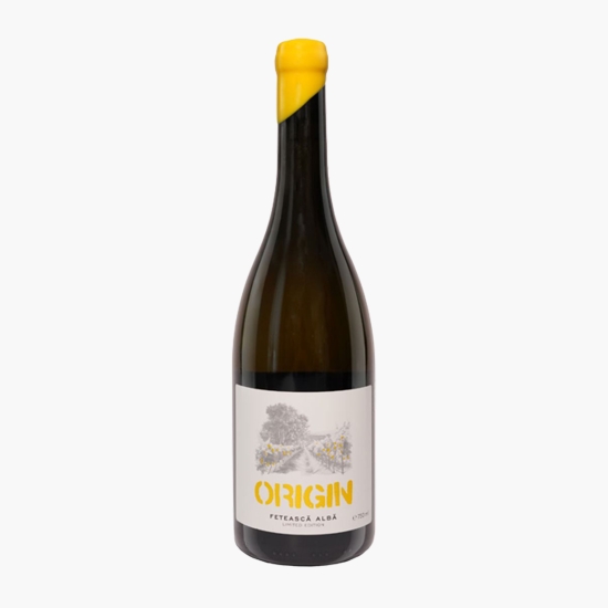 Vin alb sec Origin Fetească Albă, 12%, 750ml