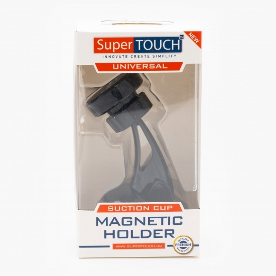 Suport auto magnetic cu ventuză