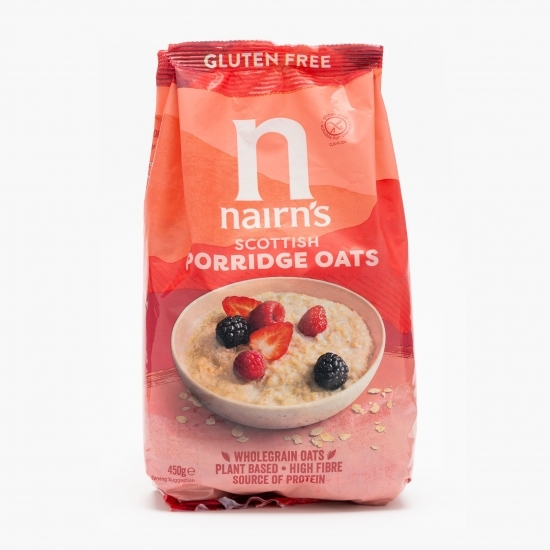 Porridge fulgi de ovăz integral fără gluten 450g