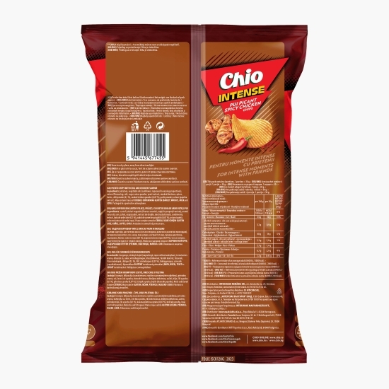 Chipsuri Intense pui picant 120g