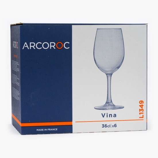 Set pahare pentru vin roșu/ alb Vina, 6 buc x 360ml