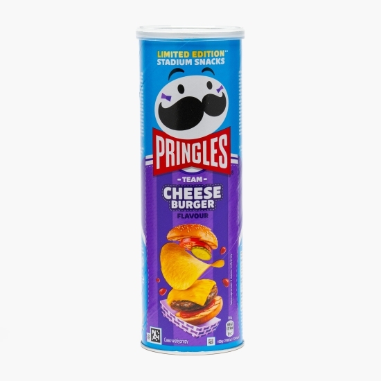 Chipsuri de cartofi cu gust de cheeseburger, 165g