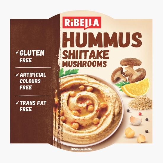 Hummus cu ciuperci shiitake 200g