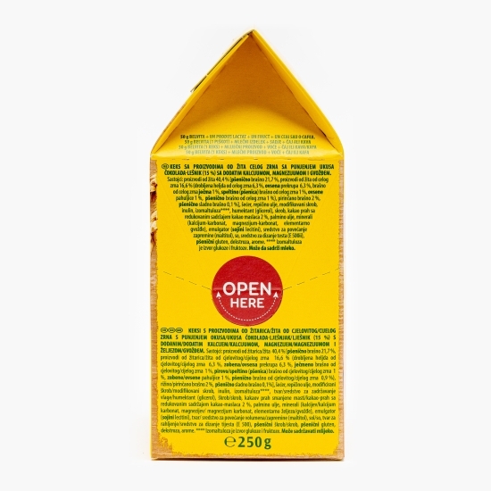 Biscuiți mic dejun cu aromă de ciocolată și alune Soft Bakes 5 buc, 250g