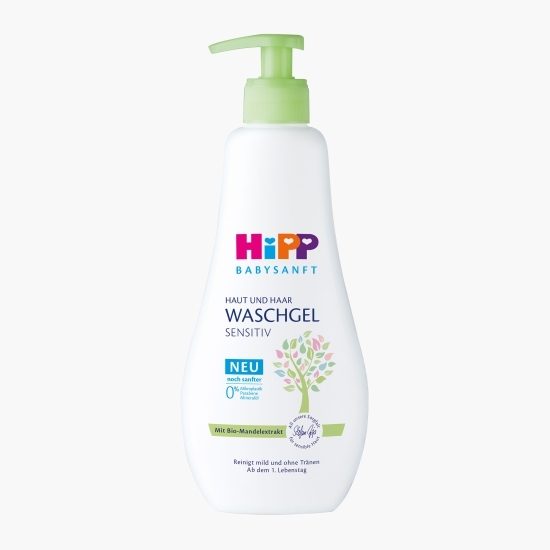 Gel de duș pentru copii, piele și păr, Sensitiv 400ml
