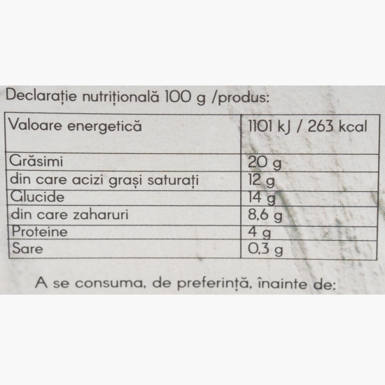 Cheesecake din cremă de cocos și afine 140g
