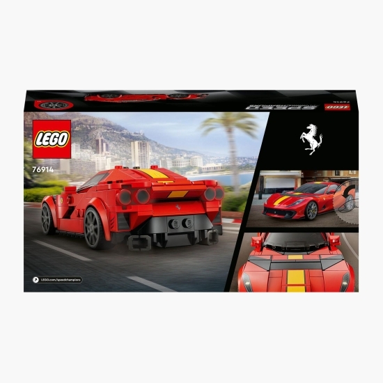 Ferrari 812 Competizione, 76914 Speed Champions, 261 piese, +9 ani
