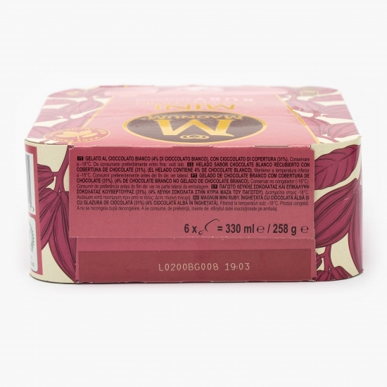 Înghețată Mini Ruby 6x43g