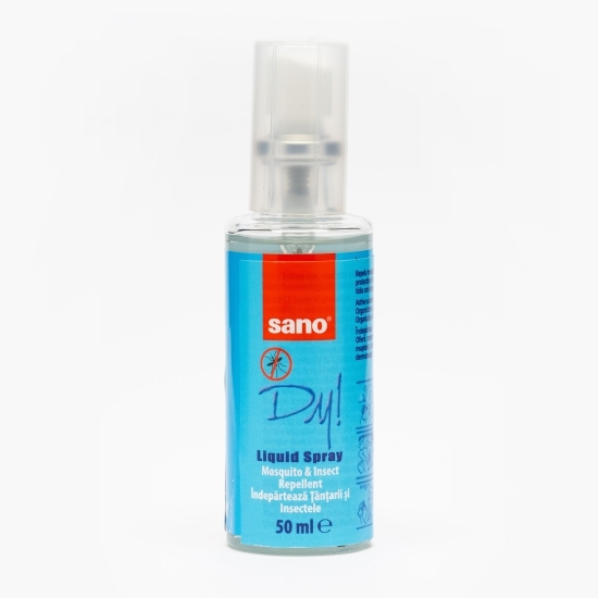 Loțiune spray împotriva țânțarilor și a insectelor, Liquid Pump, 50ml