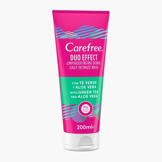 Gel pentru igiena intimă Duo Effect cu ceai verde şi aloe 200ml