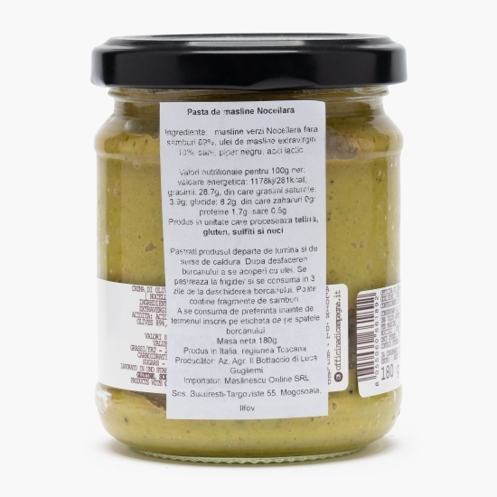 Măslinescu - Cremă de măsline Nocellara 180g