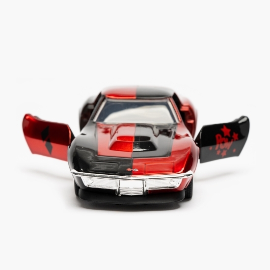 Mașină metalică Harley Quinn 1969 Corvette Stingray 3+ ani