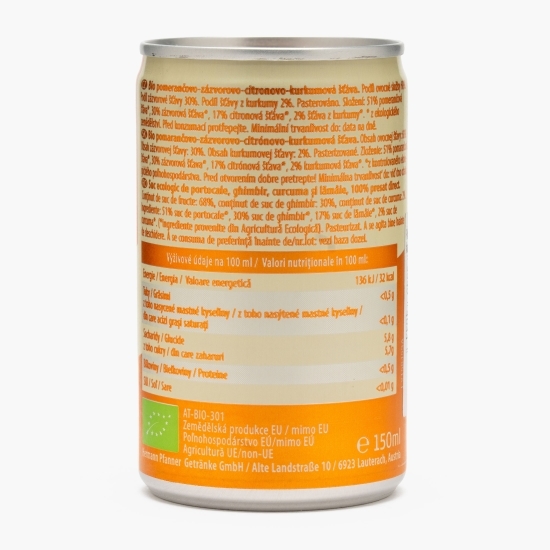 Shot ghimbir si curcuma eco 150ml