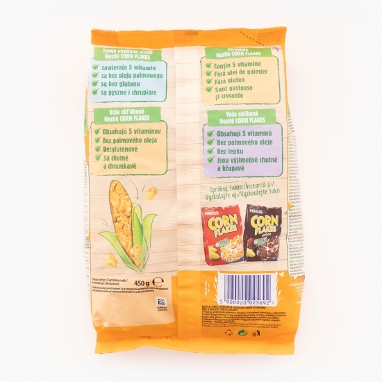 Fulgi de porumb cu miere și arahide Corn Flakes, fără gluten 450g