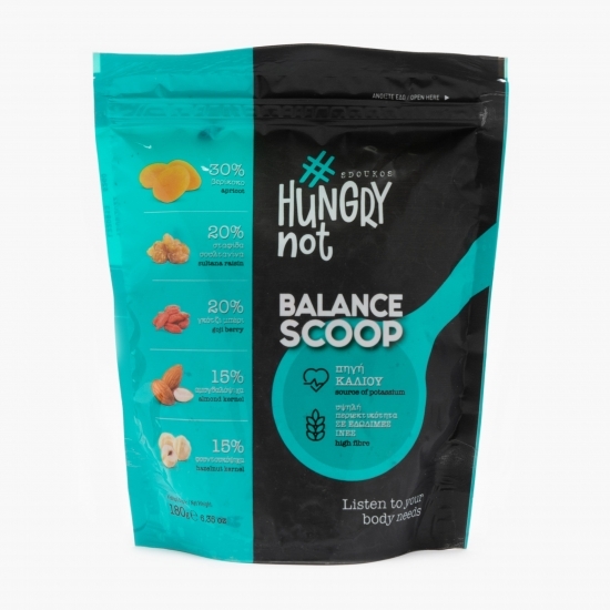 Amestec de fructe uscate și nuci Hungry Not Balance Scoop 180g