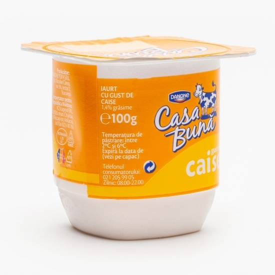 Iaurt cu gust de caise 100g