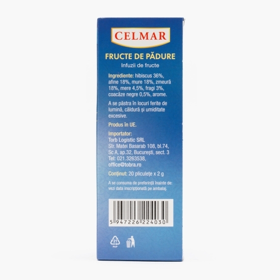 Ceai fructe de pădure, 20 plicuri