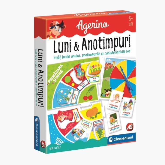 Joc educativ Agerino-Luni și anotimpuri 5+ ani