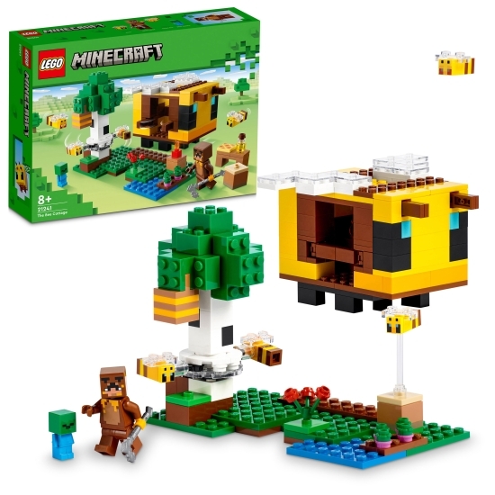 Căsuța albinelor, 21241 Minecraft, 8+ ani