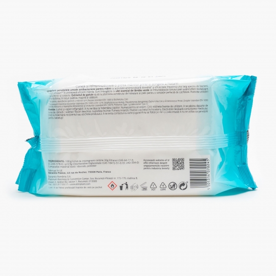 Șervețele umede antibacteriene 72 buc