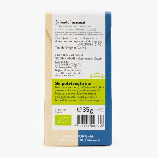 Schinduf măcinat eco 35g