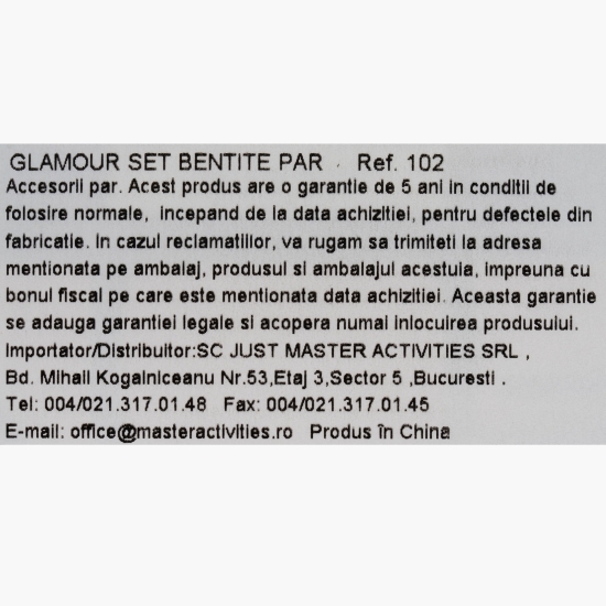 Set bentițe păr, 2 buc