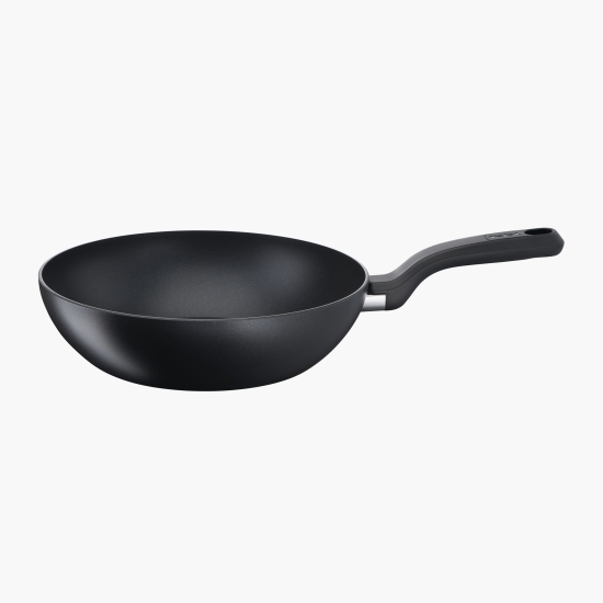 Tigaie Wok Unlimited, inducție, 28cm, înveliș antiaderent din titan, indicator Thermo-Signal, bază Thermo-Fusion