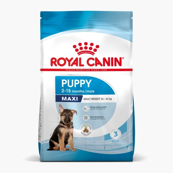 Hrană uscată pentru câini, 4Kg, Puppy Maxi