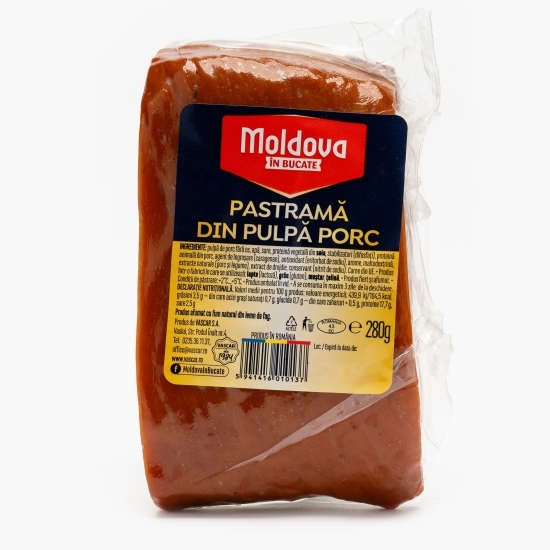 Pastramă din pulpă de porc 280g
