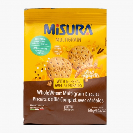Biscuiți 6 cereale 120g