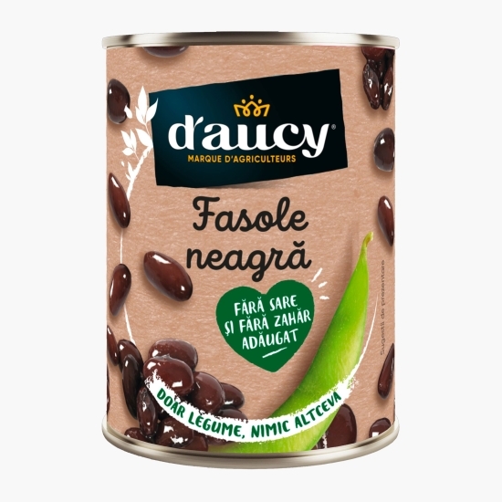 Fasole neagră, fără zahăr, sare adăugat 110g